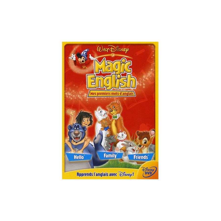 DVD Magic English Mes Premiers Mots d'Anglais