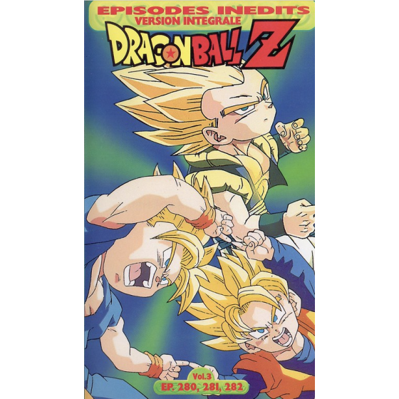 VHS Dragon Ball Z Vol.3