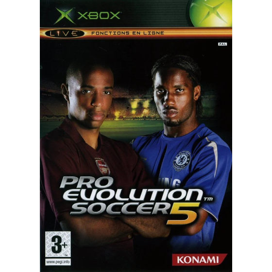 Xbox 1ere Pro Evolution Soccer 5 Cib