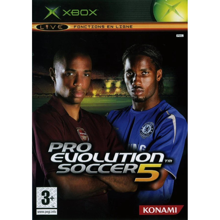 Xbox 1ere Pro Evolution Soccer 5 Cib