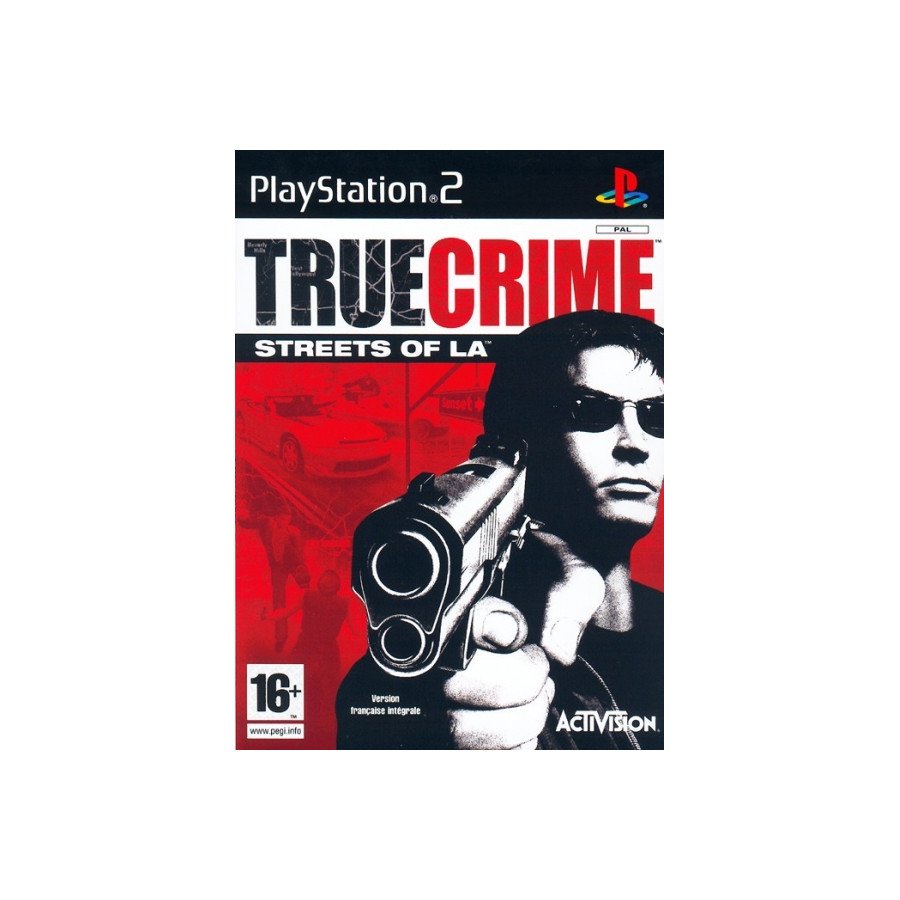 PS2 true crime streets of LA sn