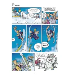 BD Franky snow tome 1 slide à mort