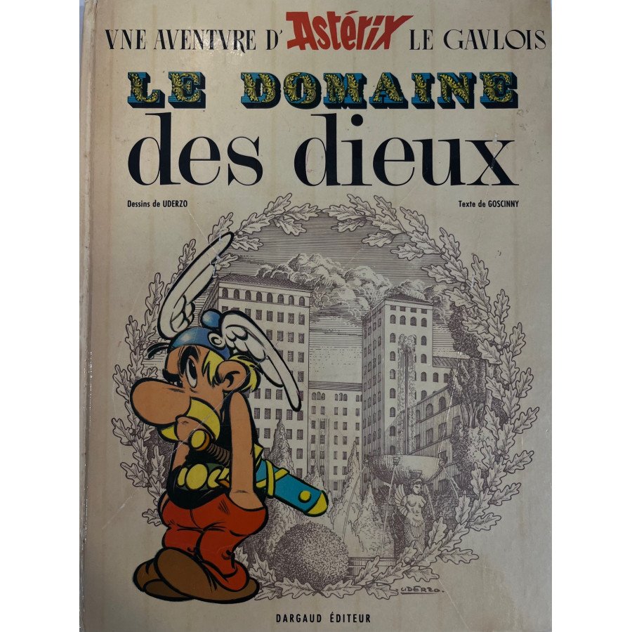 BD Astérix le domaine des dieux