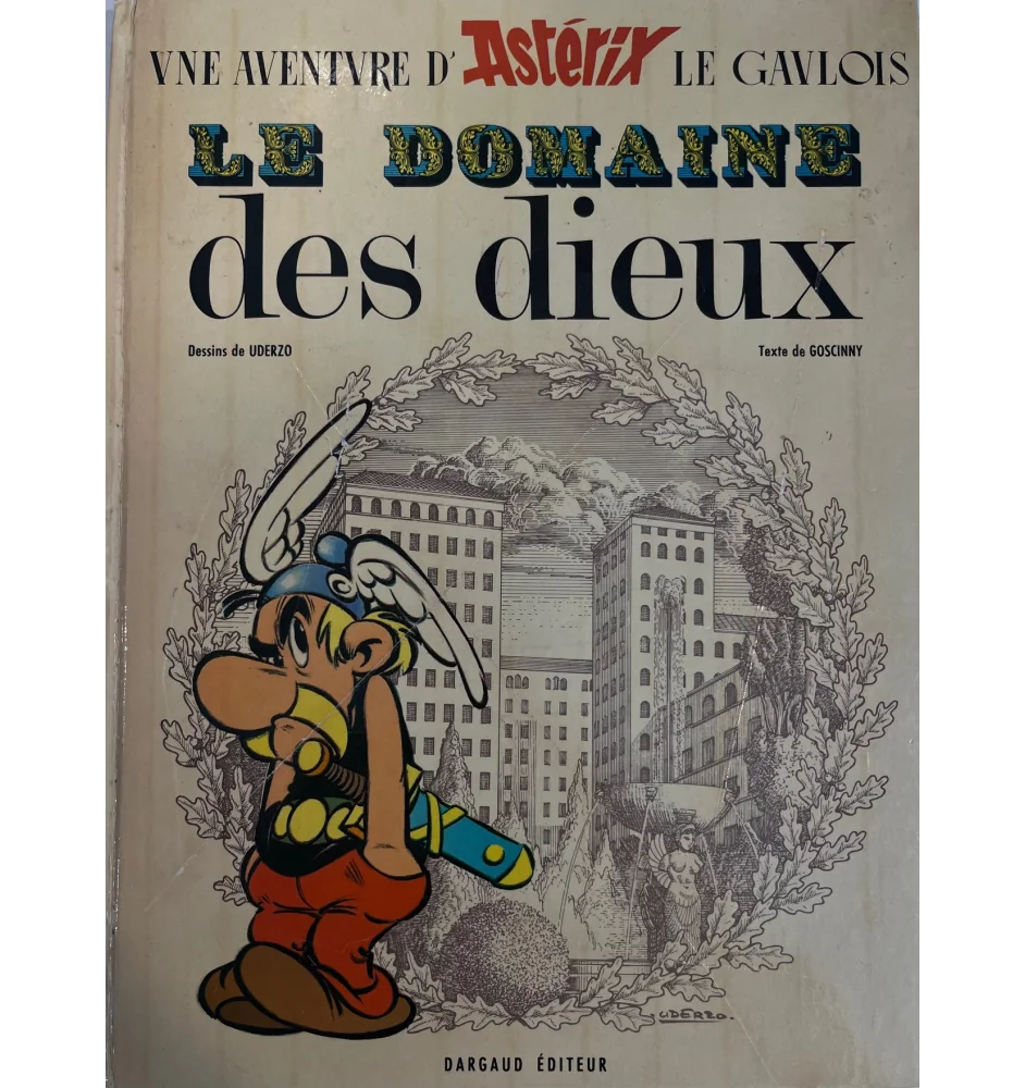 BD Astérix le domaine des dieux