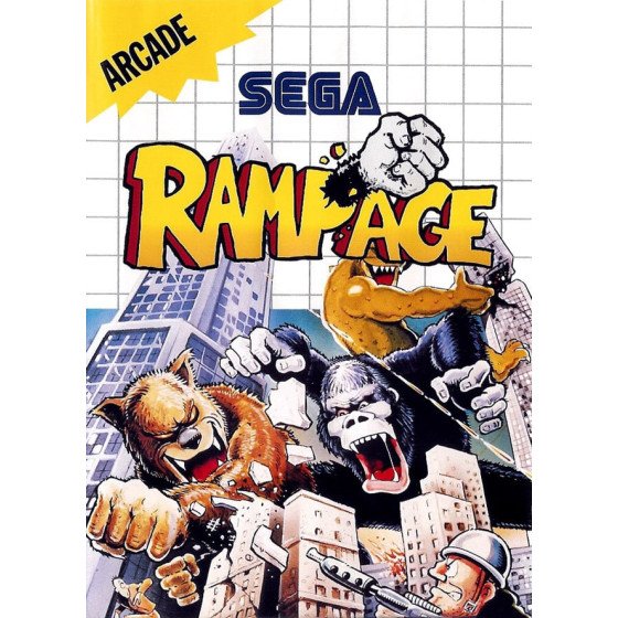 Master System Rampage sn