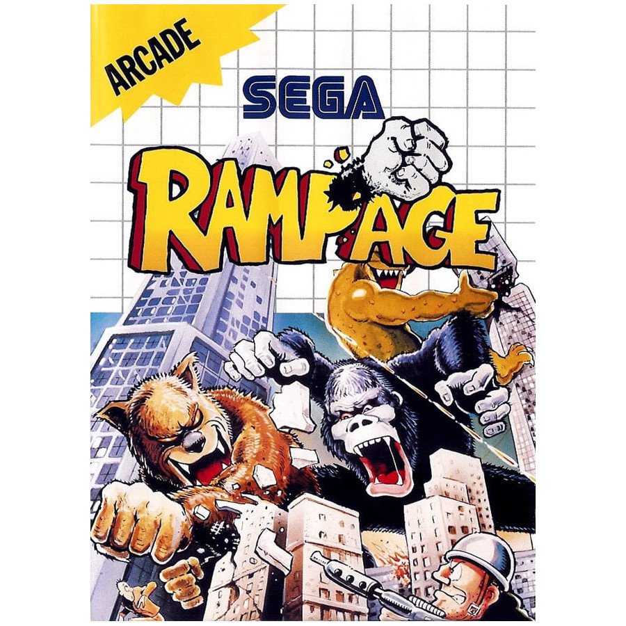 Master System Rampage sn