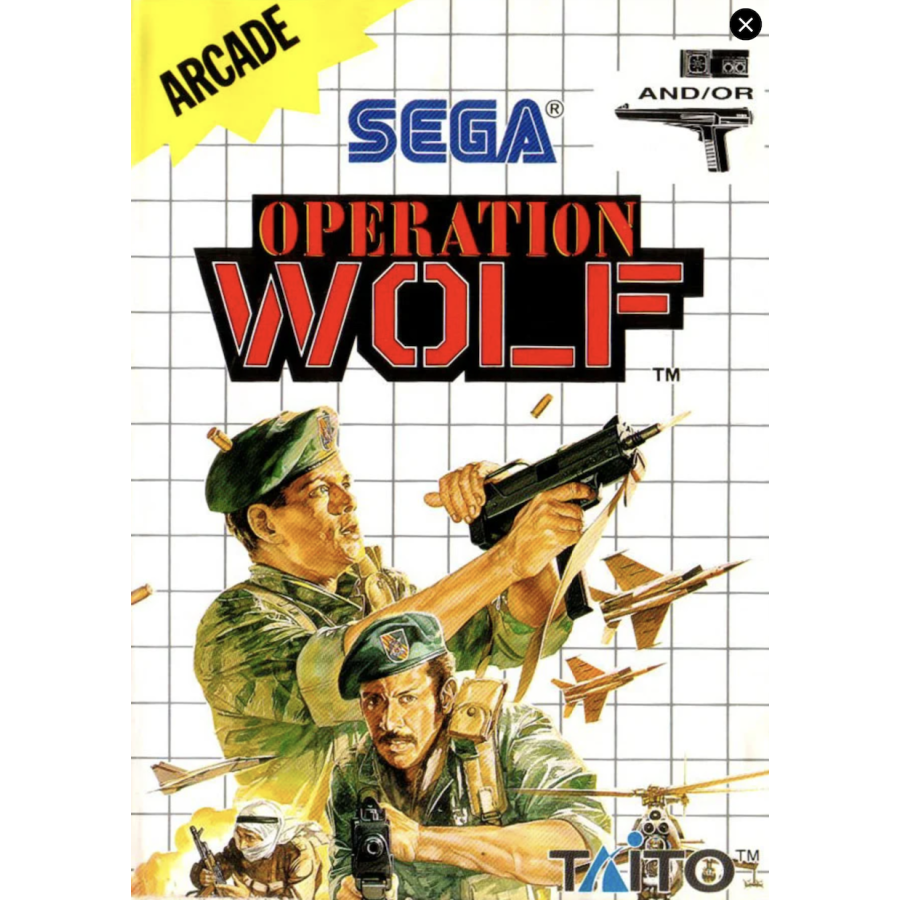 Master system Opération Wolf loose