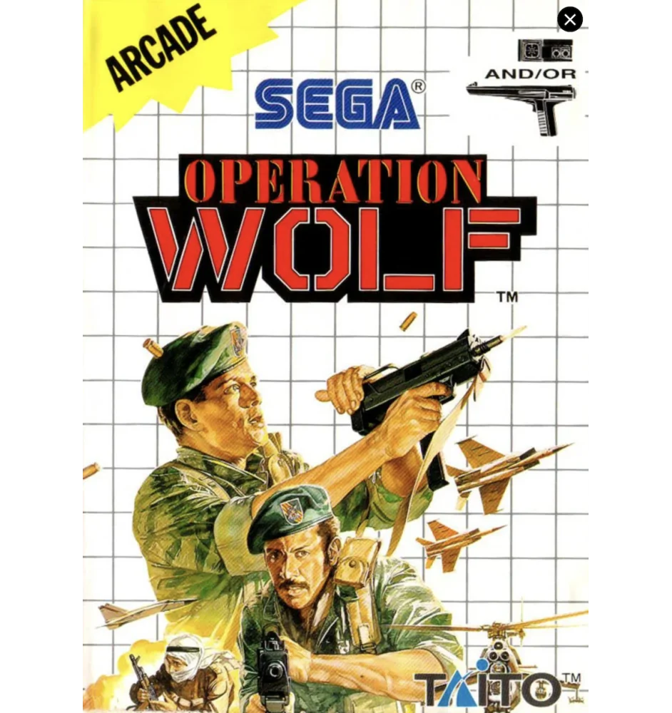 Master system Opération Wolf loose