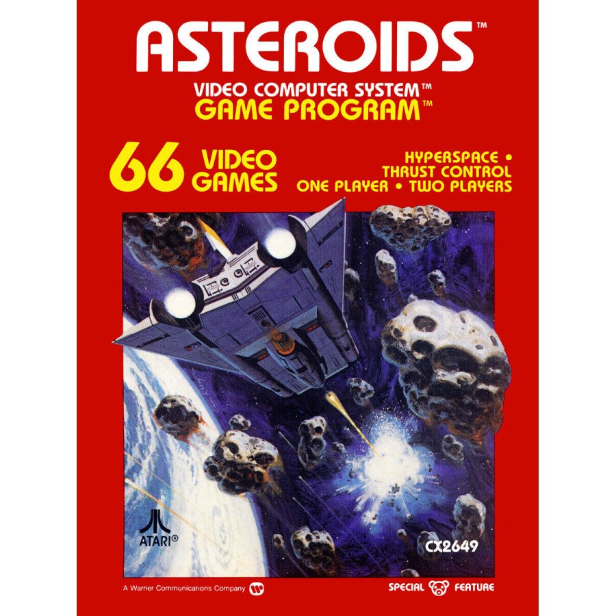 Atari 2600 Asteroids Cib