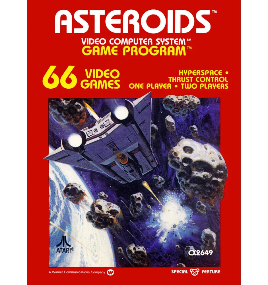 Atari 2600 Asteroids Cib