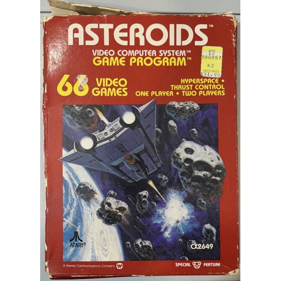 Atari 2600 Asteroids Cib