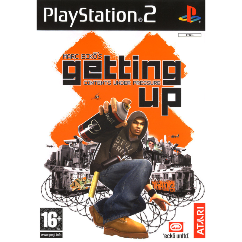 PS2 Marc Ecko's Getting Up Sn