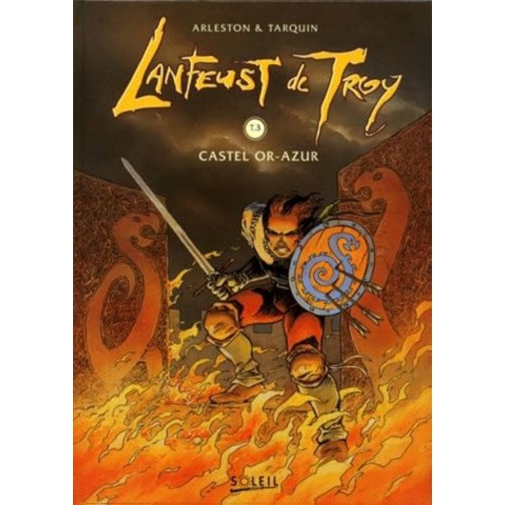 BD Lanfeust De Troy Tome 3 Castel Or-Azur