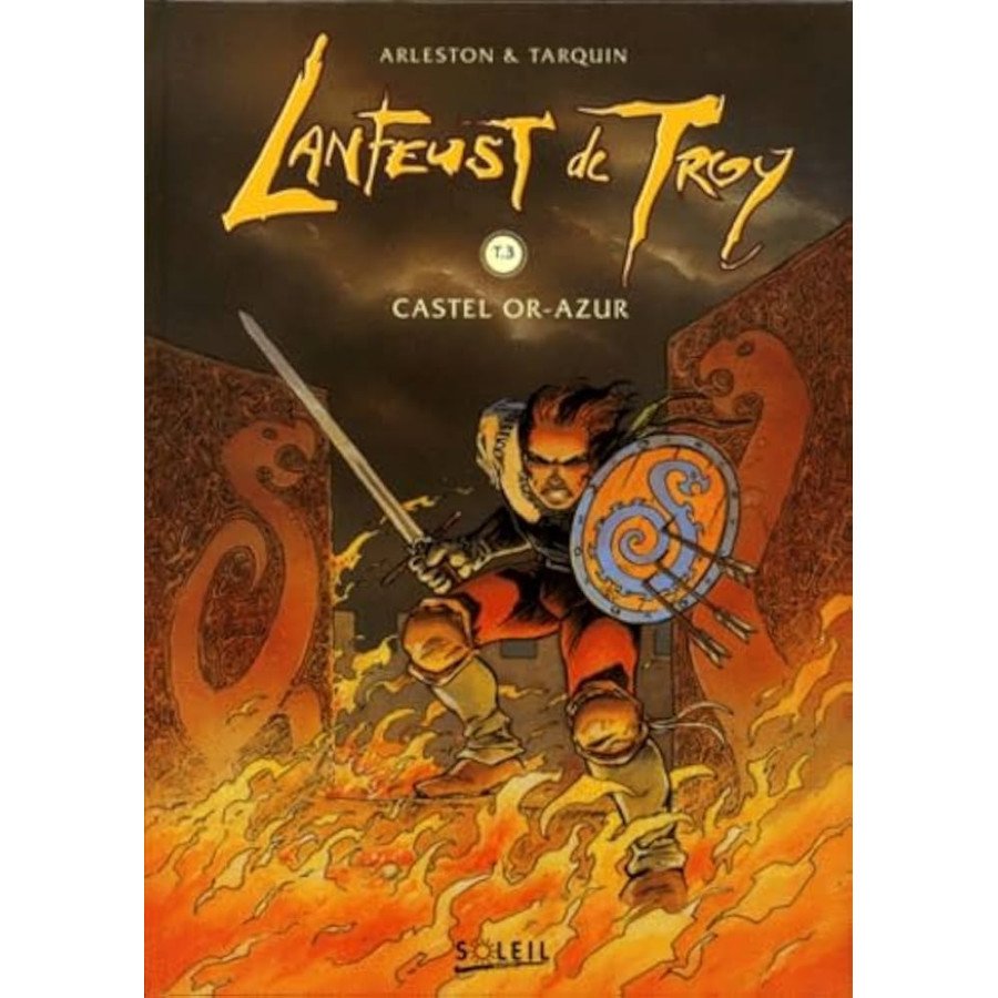 BD Lanfeust De Troy Tome 3 Castel Or-Azur