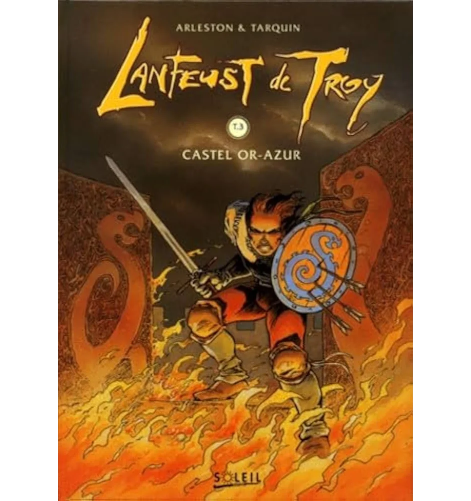BD Lanfeust De Troy Tome 3 Castel Or-Azur