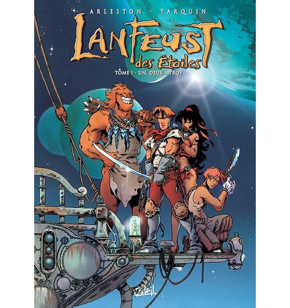 BD Lanfeust Des Etoiles Tome 1 Un, Deux...Troy