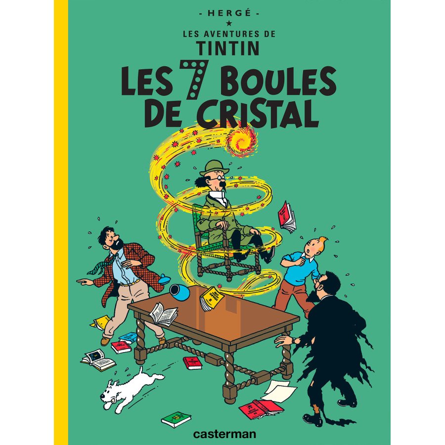 BD Les Aventures De Tintin Les 7 Boules De Cristal