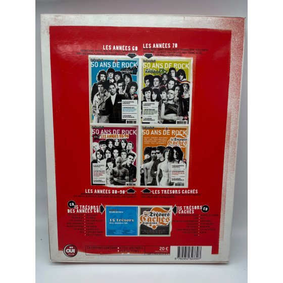 Coffret les Inrocks 2 50 ans de Rock l'intégrale