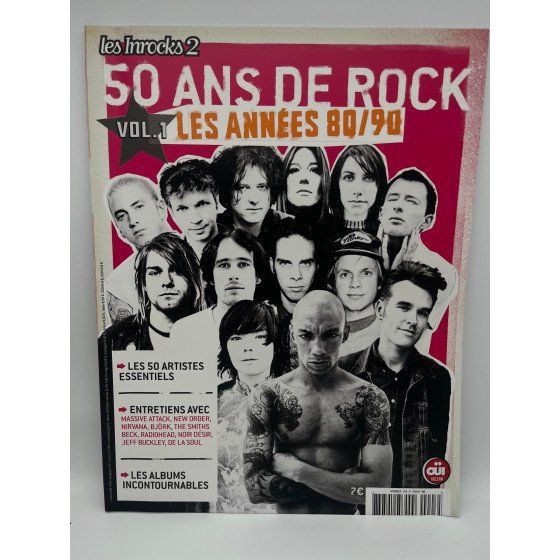 Coffret les Inrocks 2 50 ans de Rock l'intégrale