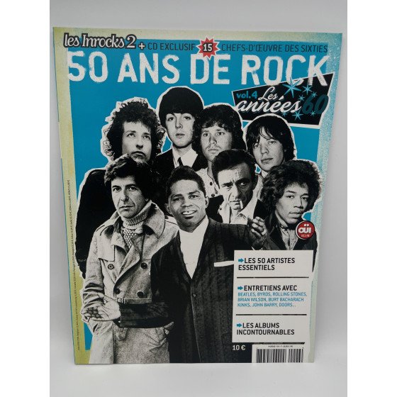 Coffret les Inrocks 2 50 ans de Rock l'intégrale