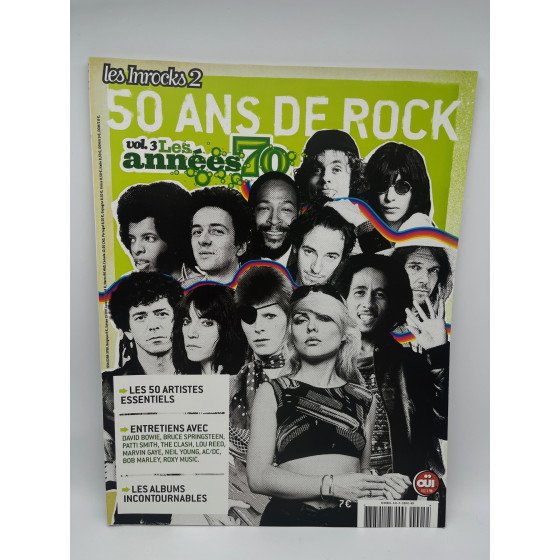 Coffret les Inrocks 2 50 ans de Rock l'intégrale