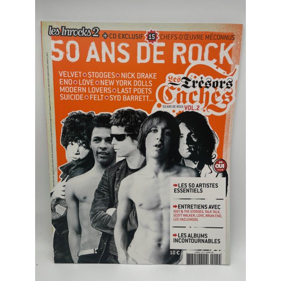 Coffret les Inrocks 2 50 ans de Rock l'intégrale