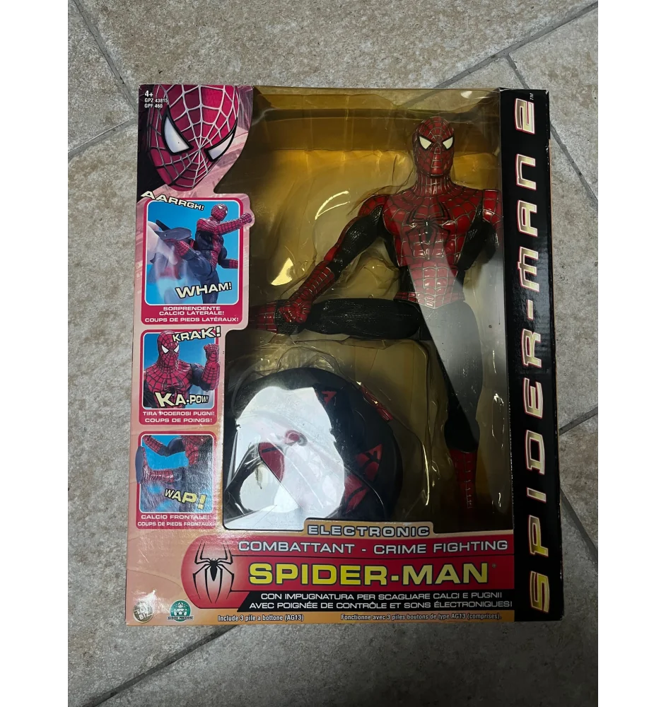 Figurine Spider-man 2 Electronic Combattant Crime Fighting