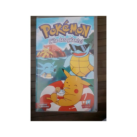 VHS Pokémon l'ile des géants!