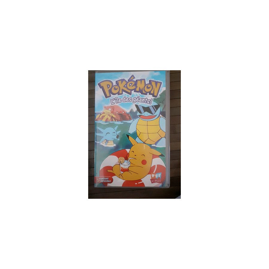 VHS Pokémon l'ile des géants!