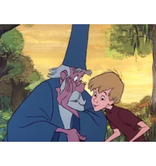 VHS Merlin l'Enchanteur Walt Disney les chefs d'œuvres