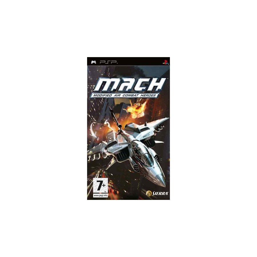 PSP Mach Modified Air Combat Heroes Cib