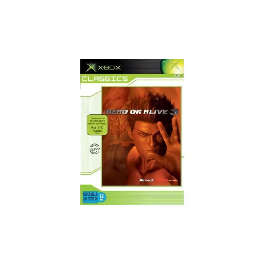 Xbox 1ere Dead Or Alive 3 Classics Cib