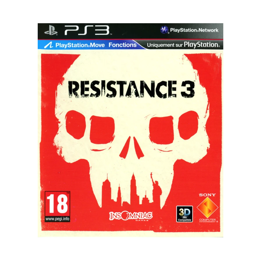 PS3 Resistance 3 Cib