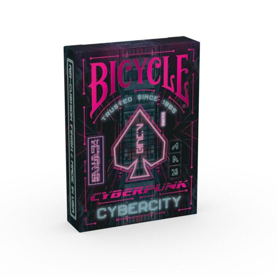 Bicycle Jeu De 54 Cartes Cyberpunk Cybercity
