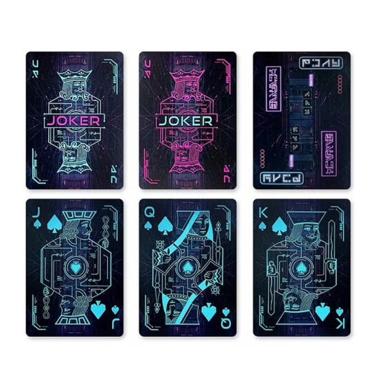 Bicycle Jeu De 54 Cartes Cyberpunk Cybercity