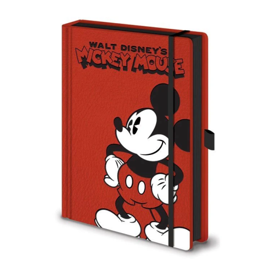 Cahier Note Book A5 Mickey Mouse