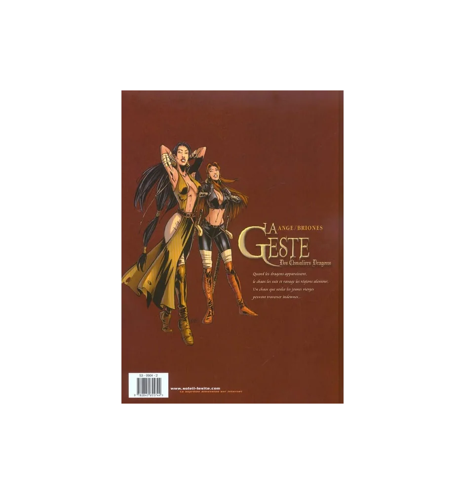 BD La Geste Des Chevaliers Dragons Tome 2 Akanah