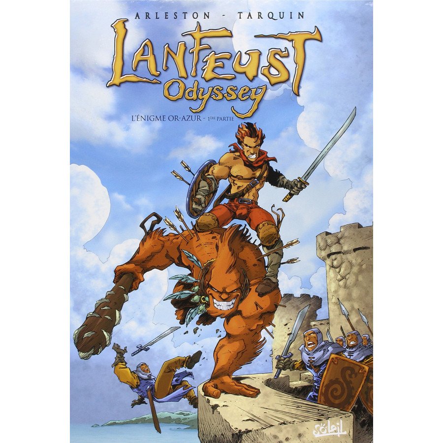 BD Lanfeust Odyssey Tome 1 L'énigme Or-azur 1e Partie