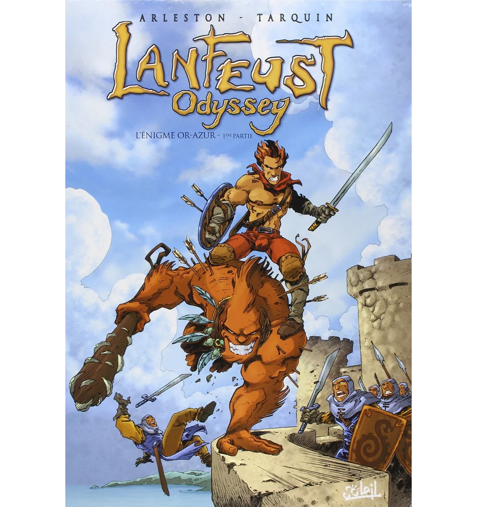 BD Lanfeust Odyssey Tome 1 L'énigme Or-azur 1e Partie