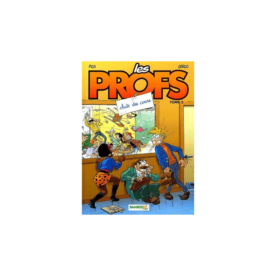 BD Les Profs Tome 5 Chute Des Cours 1e edition 2003
