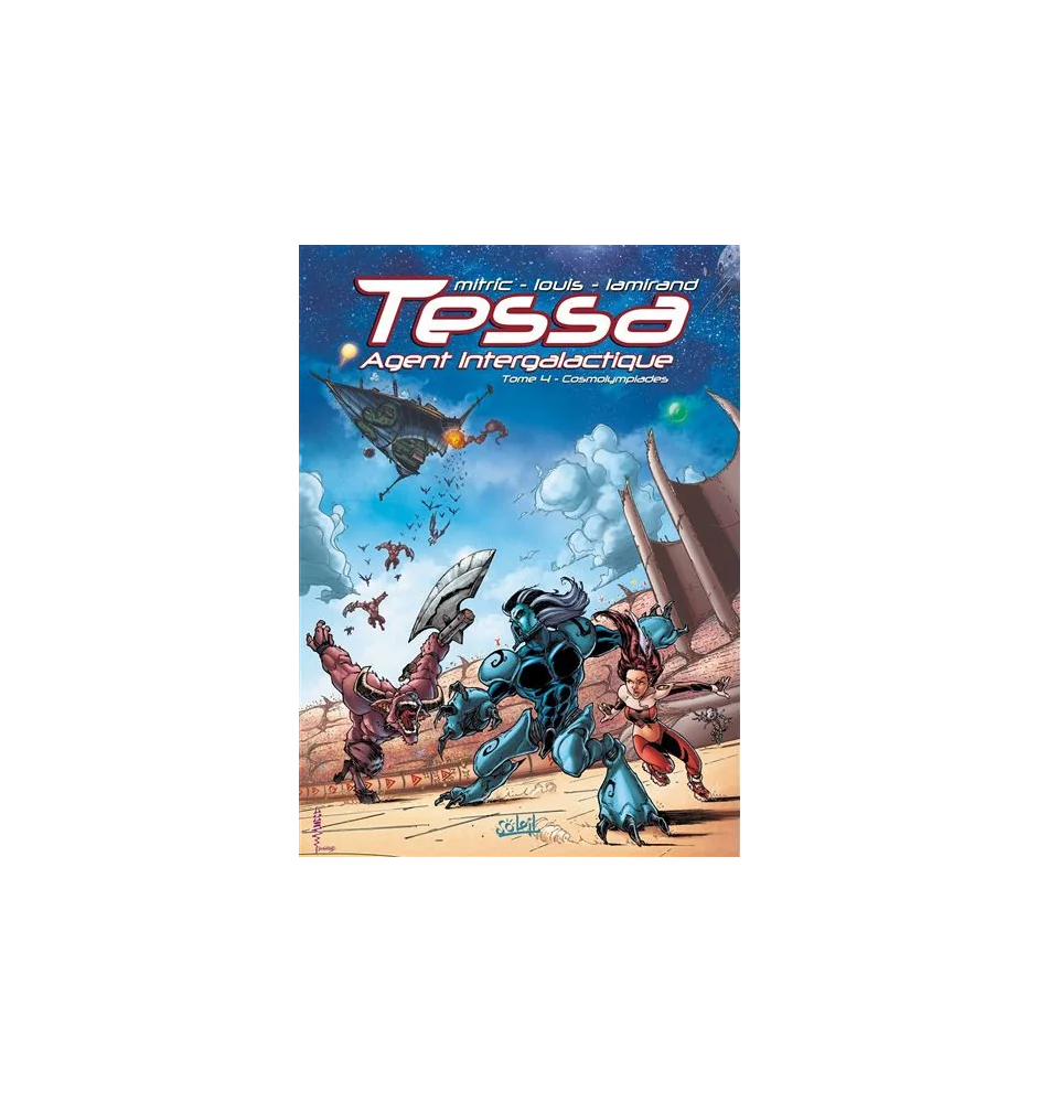 BD Tessa Tome 4 Cosmolympiades