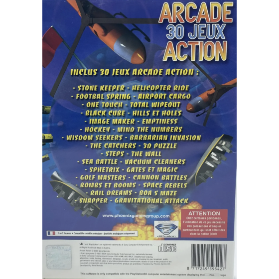 PS2 Arcade Action Cib