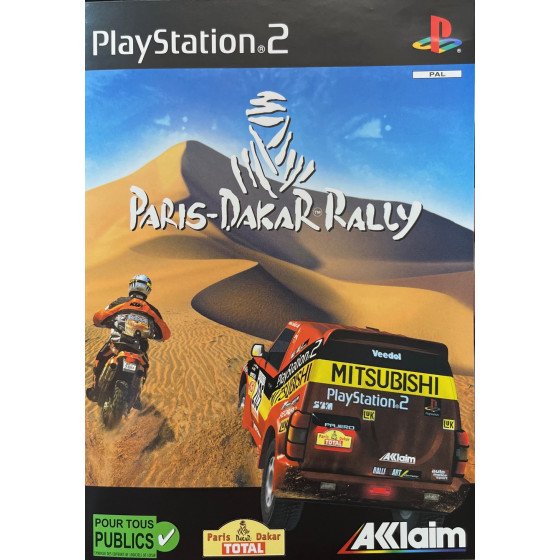 PS2 Paris Dakar Rally Cib