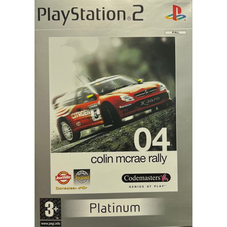 PS2 Colin Mcrae Rally 04 Plat Cib