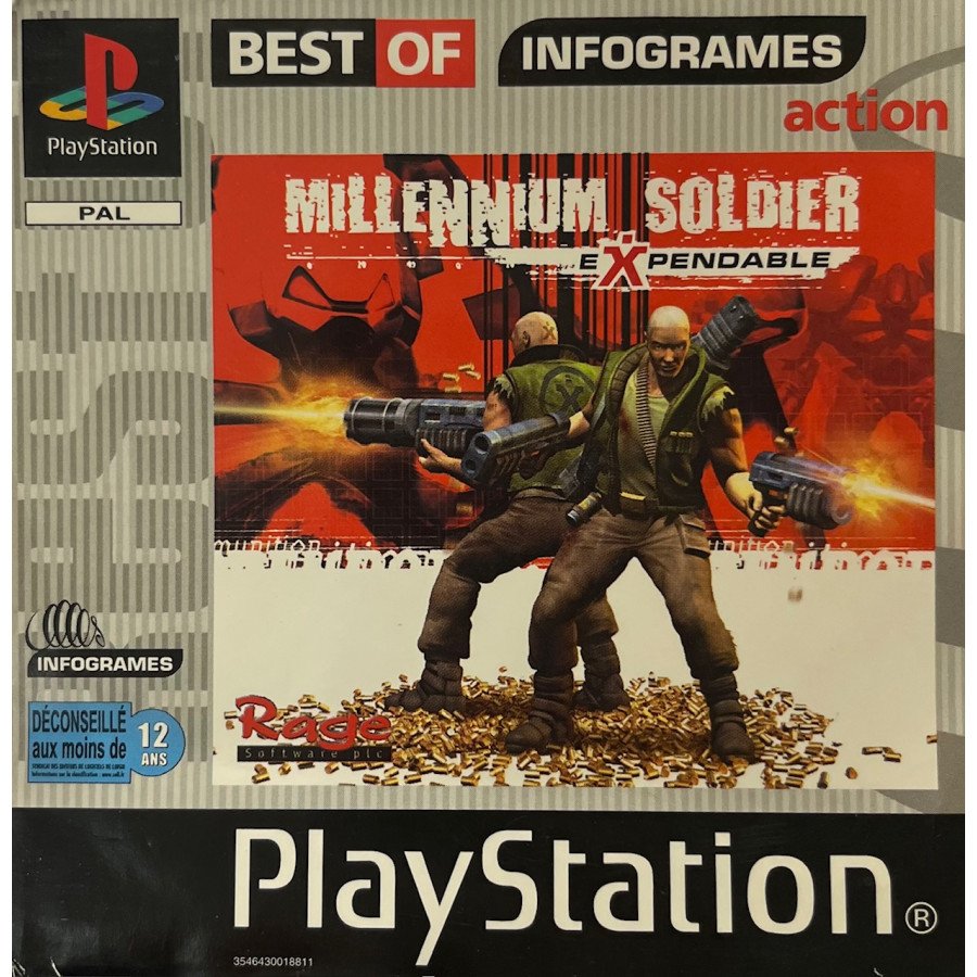 PS1 Millennium Soldier Expendable best of Sn