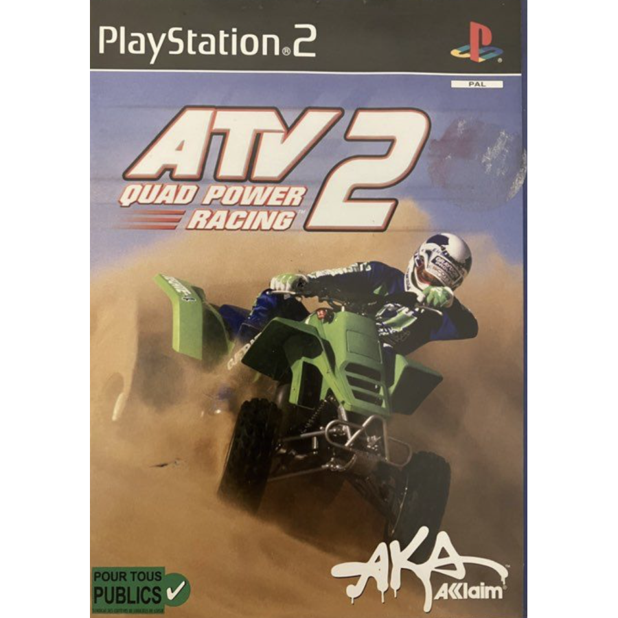 PS2 Atv Quad Power Racing 2 Cib
