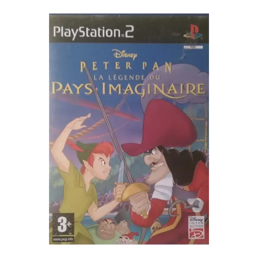 PS2 Disney peter pan la legende du pays imaginaire cib