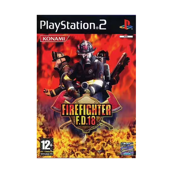 PS2 Firefighter F.D.18 Sn