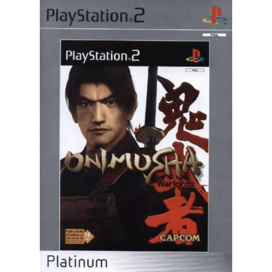 PS2 Onimusha Warlords Plat Cib