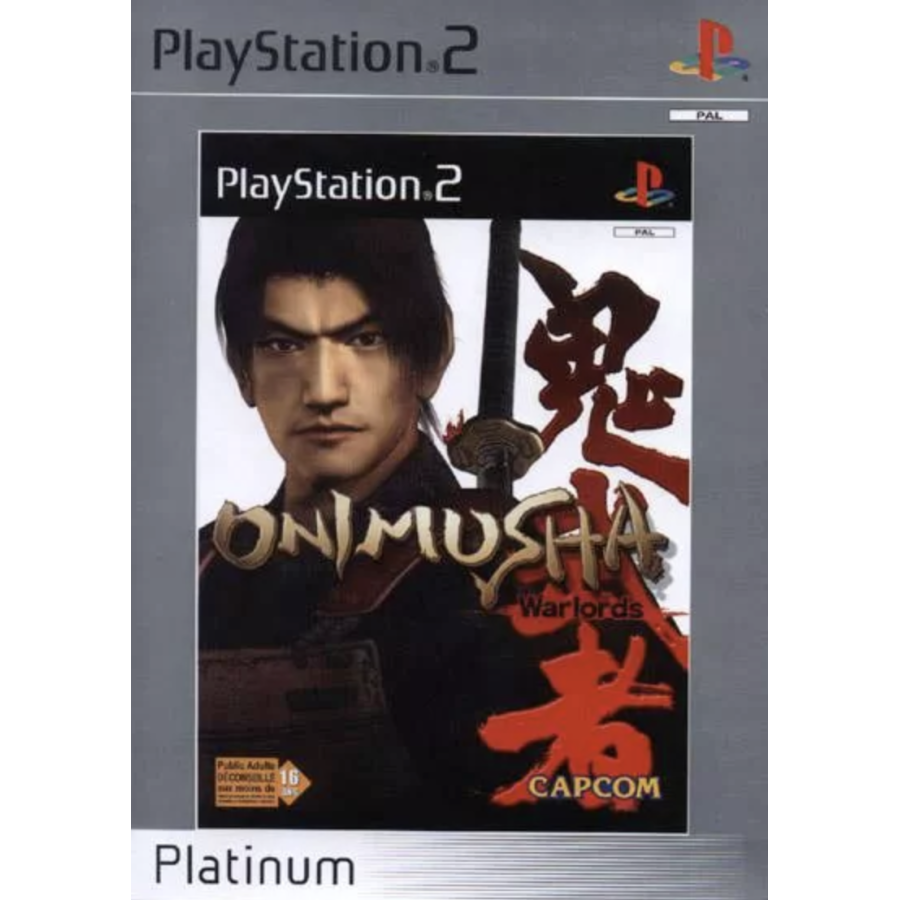 PS2 Onimusha Warlords Plat Cib